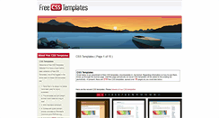 Desktop Screenshot of free-css-templates.com